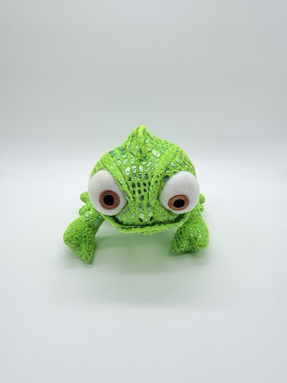 Disney Rapunzel Pascal Green Chameleon Tangled Stuffed Animal Plush Toy 9”